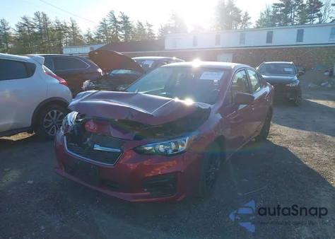 2018 Subaru Impreza 2.0I from USA, damaged, VIN 4S3GKAA63J3618642